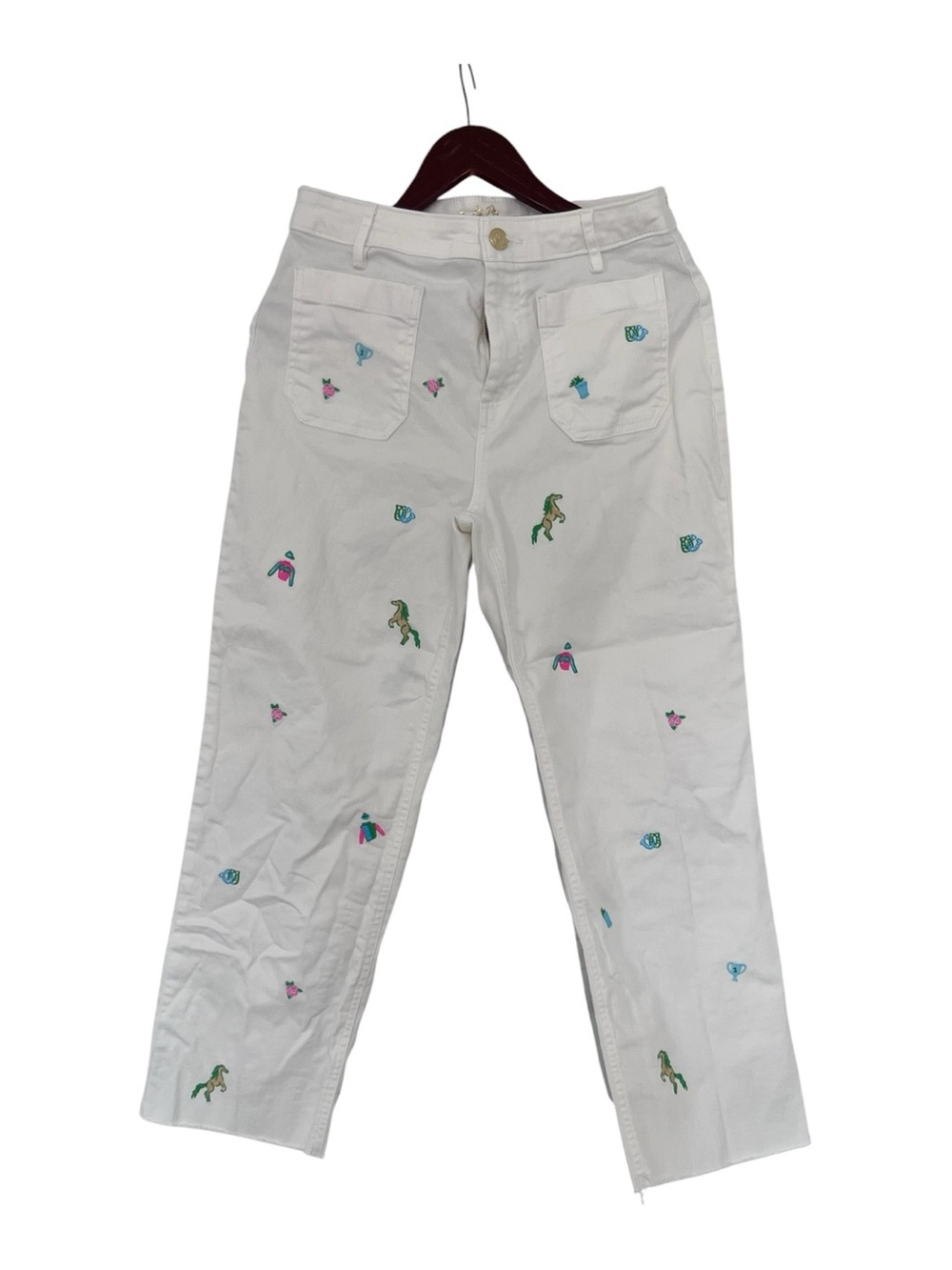 Lilly Pulitzer | Kentucky Derby Embroidered Pants